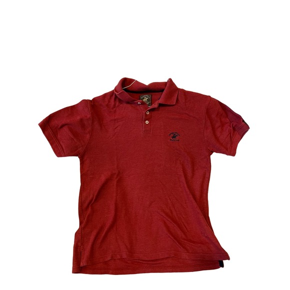 Beverly Hills Polo Club Burnt Orange T-Shirt Mens S - Picture 1 of 4